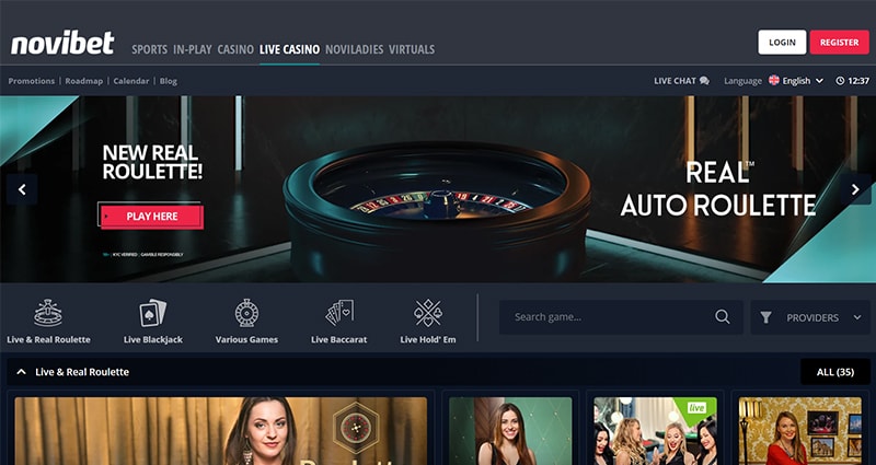 21 nova online casino